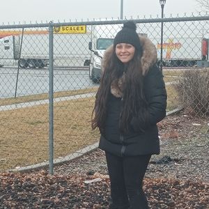 Mackage adali coat with fur collar